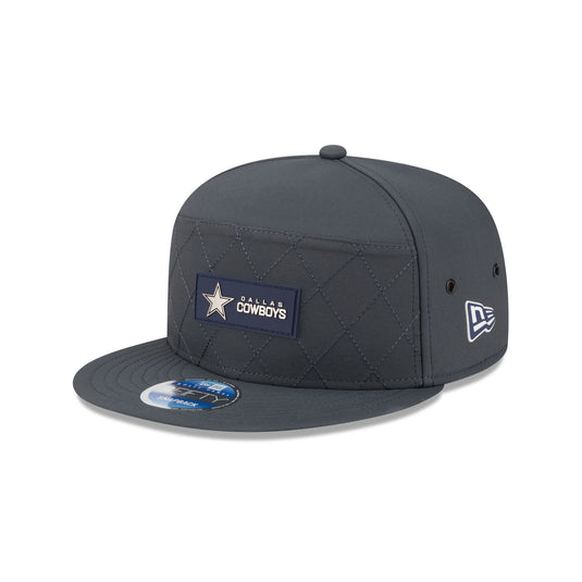 Dallas Cowboys 2025 Sideline Cold Weather Steel Clouds Split Panel 9FIFTY Snapback Hat - New Era Cap