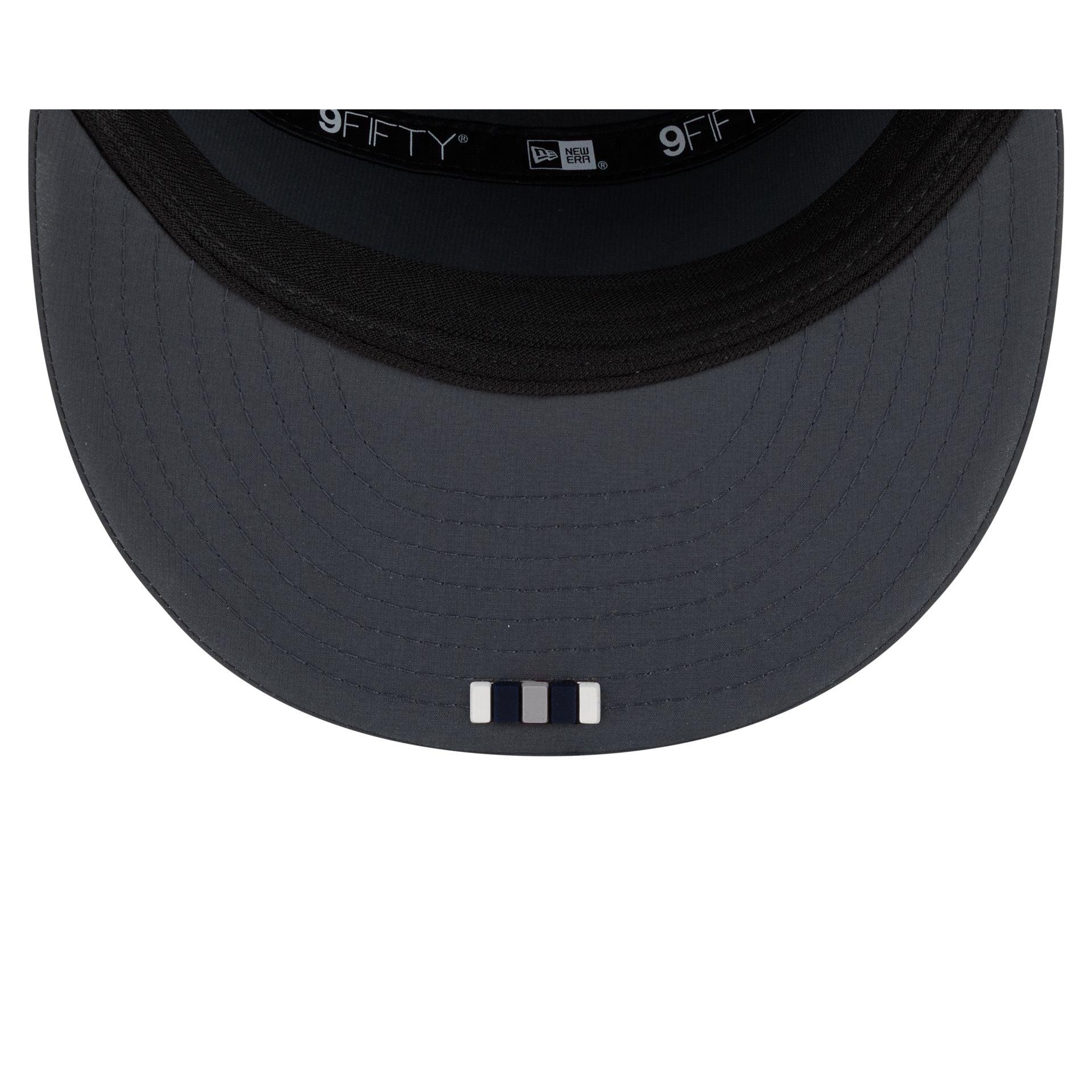 Dallas Cowboys 2025 Sideline Cold Weather Steel Clouds Split Panel 9FIFTY Snapback Hat