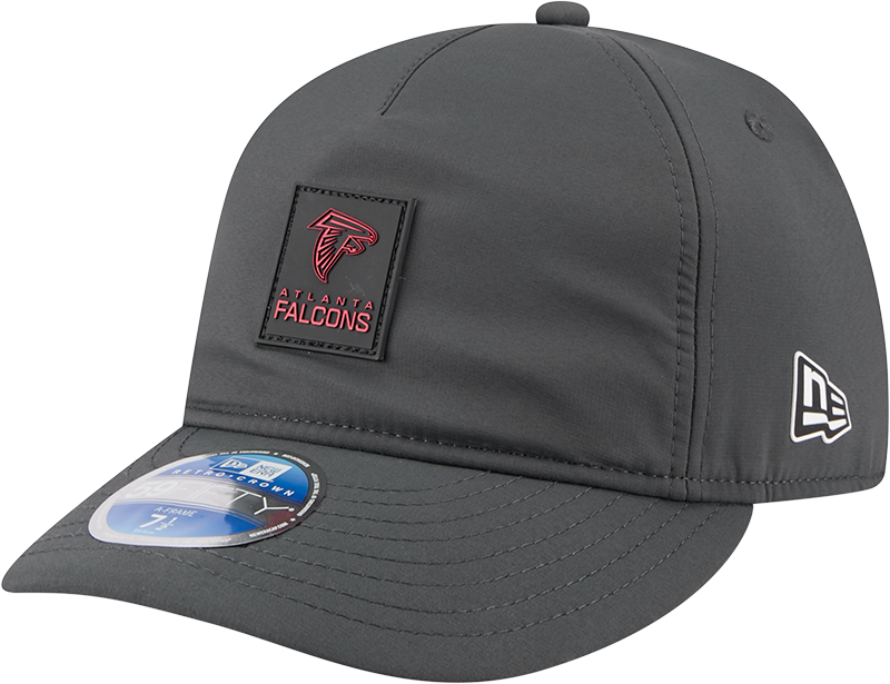 Atlanta Falcons 2025 Sideline Cold Weather Steel Clouds Retro Crown 59FIFTY A-Frame Fitted Hat
