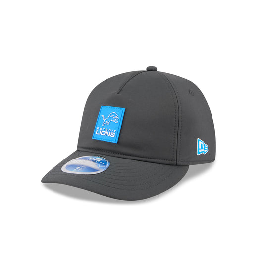 Detroit Lions 2025 Sideline Cold Weather Steel Clouds Retro Crown 59FIFTY A-Frame Fitted Hat - New Era Cap