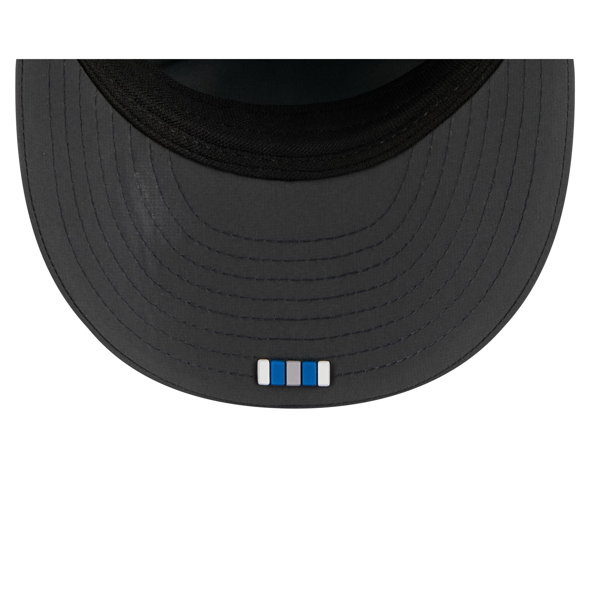 Detroit Lions 2025 Sideline Cold Weather Steel Clouds Retro Crown 59FIFTY A-Frame Fitted Hat