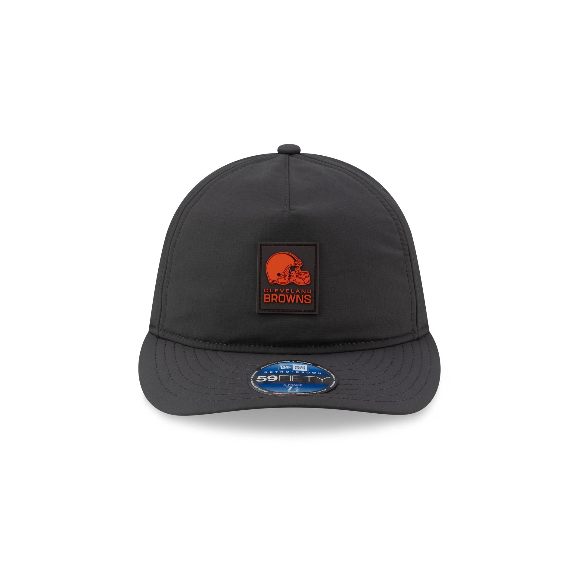 Cleveland Browns 2025 Sideline Cold Weather Steel Clouds Retro Crown 59FIFTY A-Frame Fitted Hat