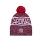 Arizona Cardinals 2025 Sideline Cold Weather Pom Knit Hat