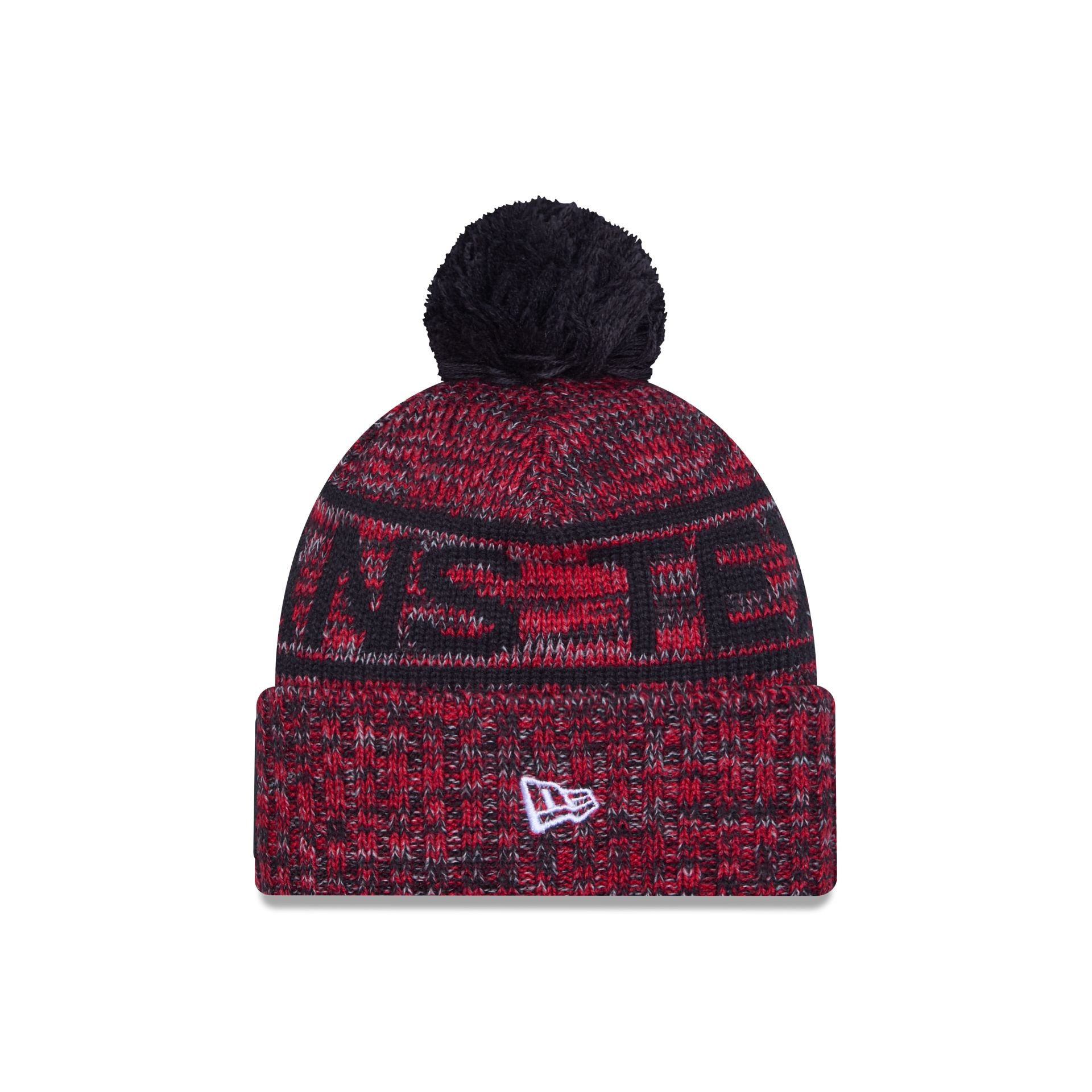 Houston Texans 2025 Sideline Cold Weather Pom Knit Hat