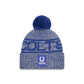 Indianapolis Colts 2025 Sideline Cold Weather Pom Knit Hat