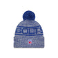 Indianapolis Colts 2025 Sideline Cold Weather Pom Knit Hat