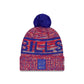 Buffalo Bills 2025 Sideline Cold Weather Pom Knit Hat