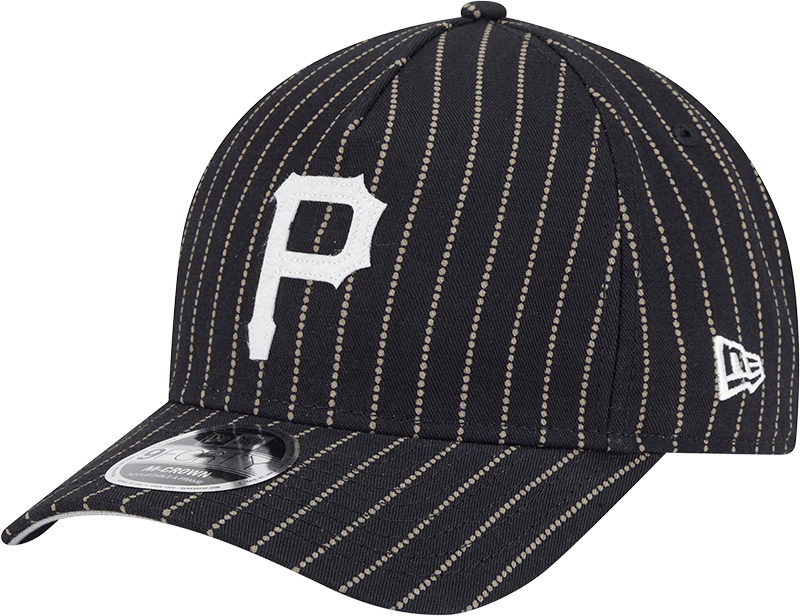 Pittsburgh Pirates Dotted Pinstripe 9FORTY M-Crown A-Frame Adjustable Hat