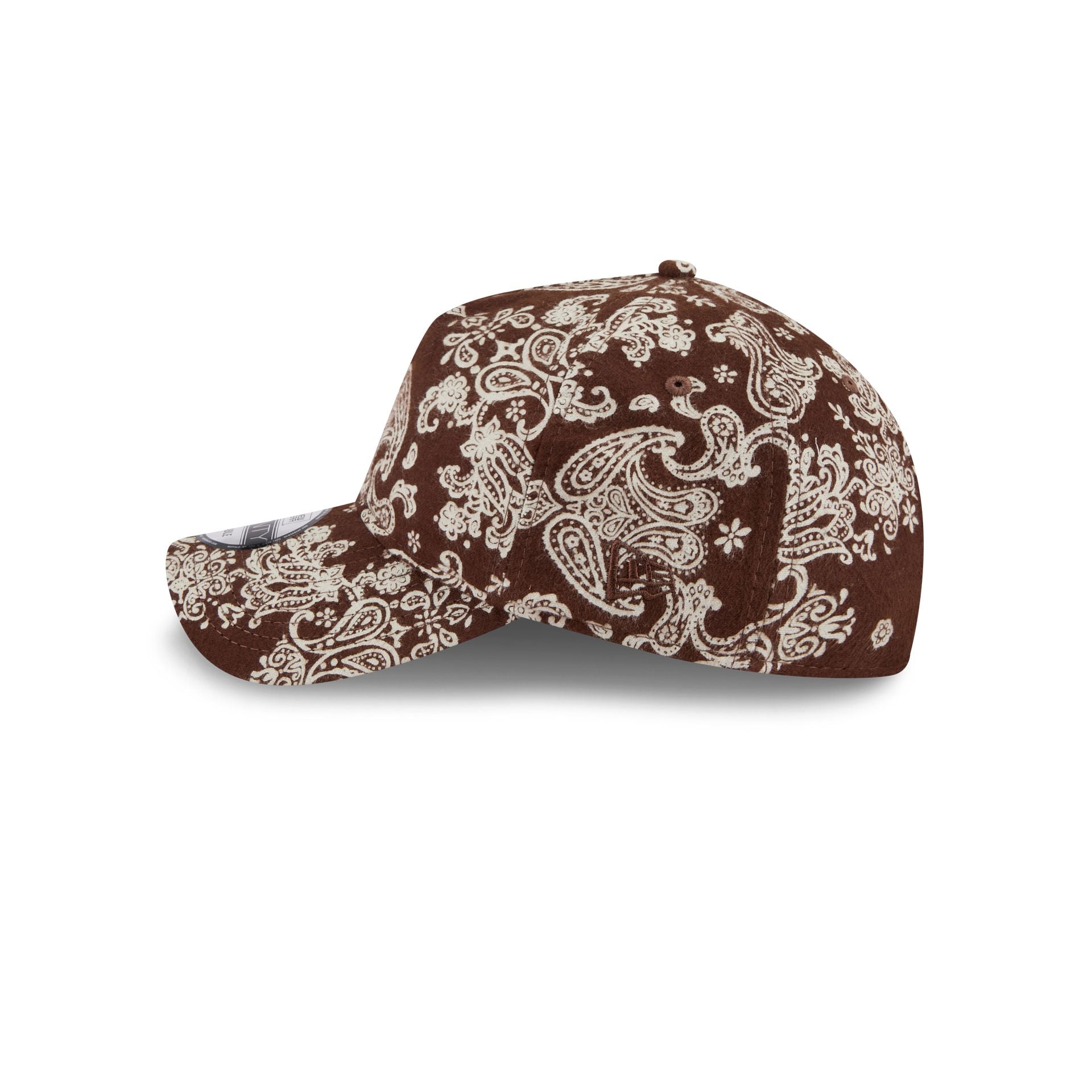 New Era Cap Brown Paisley 9TWENTY A-Frame Strapback Hat