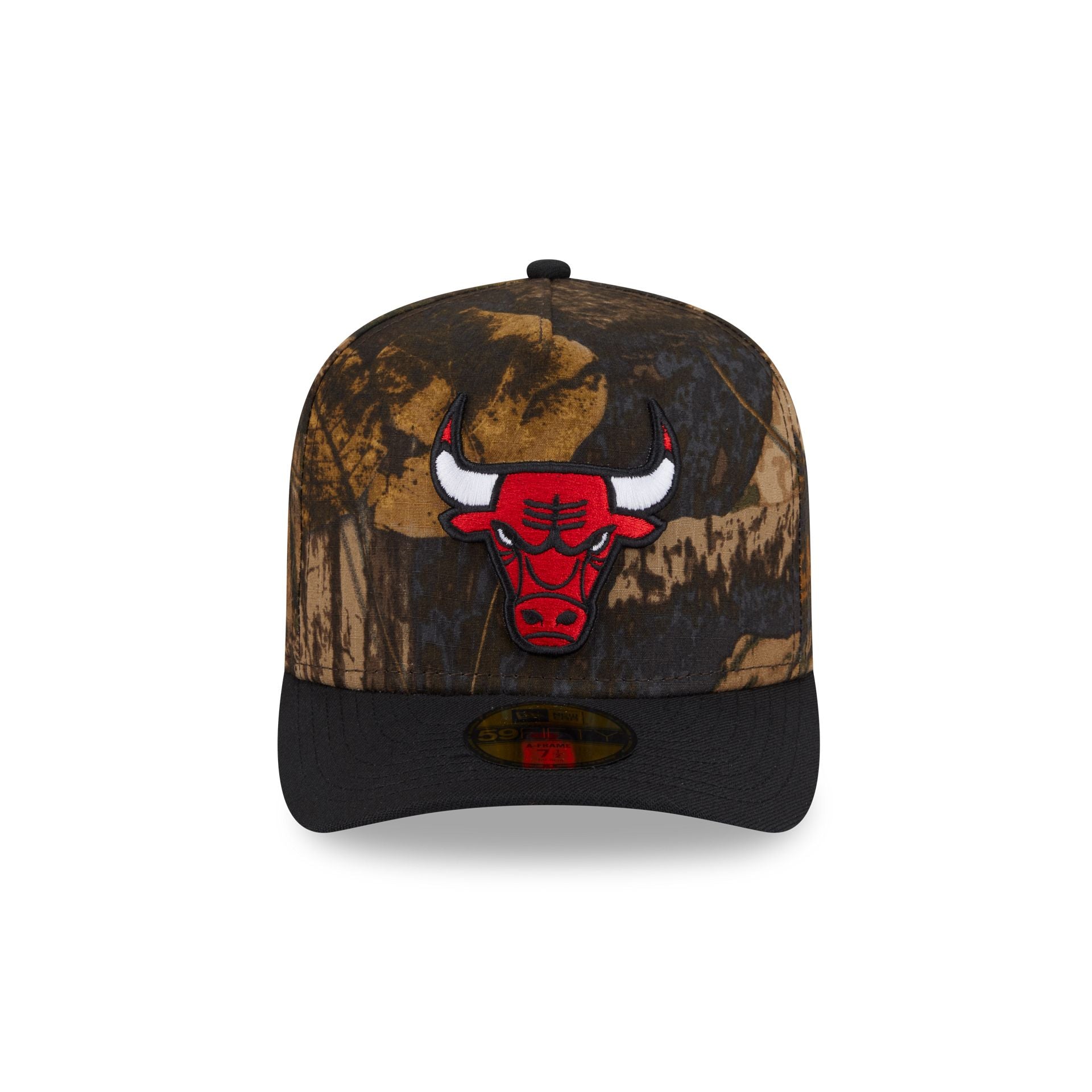 Chicago Bulls Ripstop Camo 59FIFTY A-Frame Fitted Hat