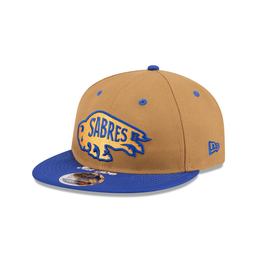 Buffalo Sabres Wheat Retro Crown 9FIFTY Snapback Hat - New Era Cap