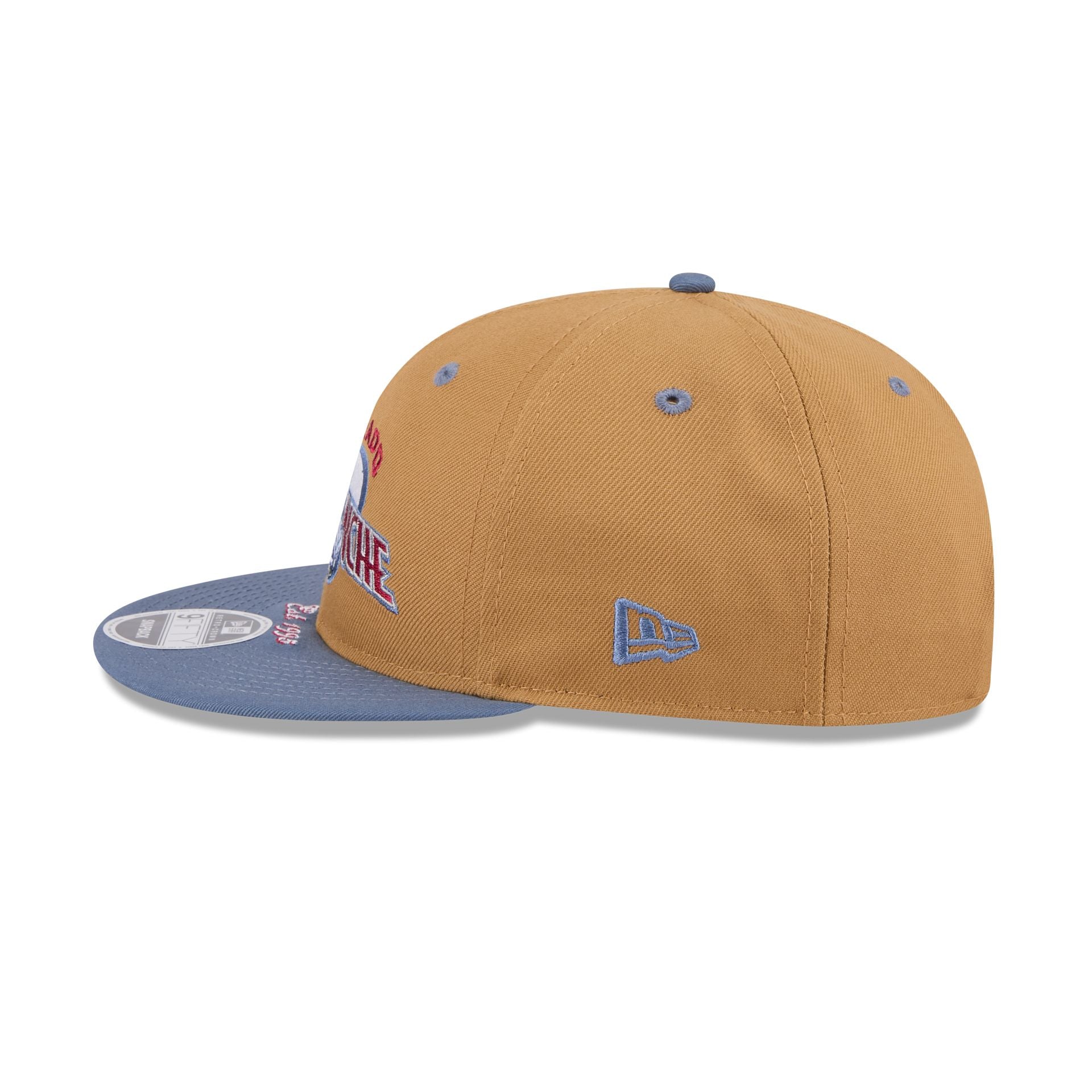 Colorado Avalanche Wheat Retro Crown 9FIFTY Snapback Hat