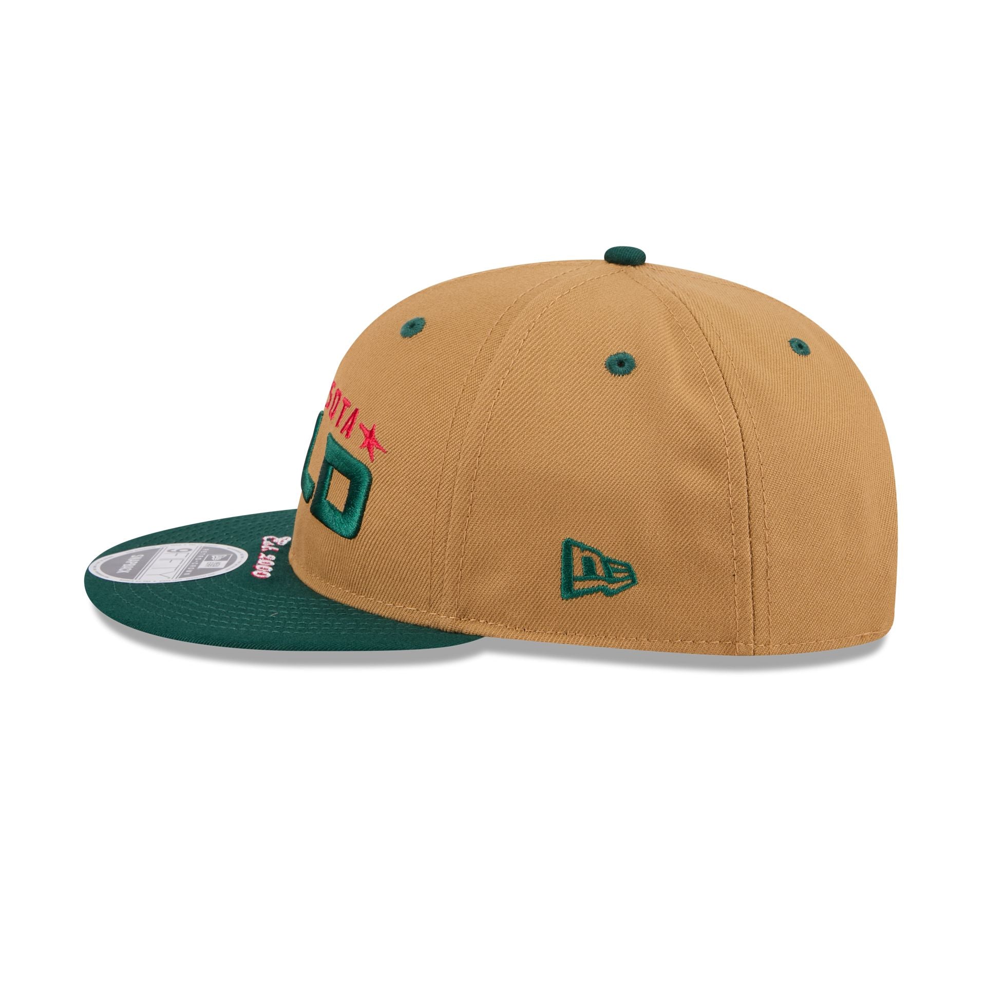 Minnesota Wild Wheat Retro Crown 9FIFTY Snapback Hat