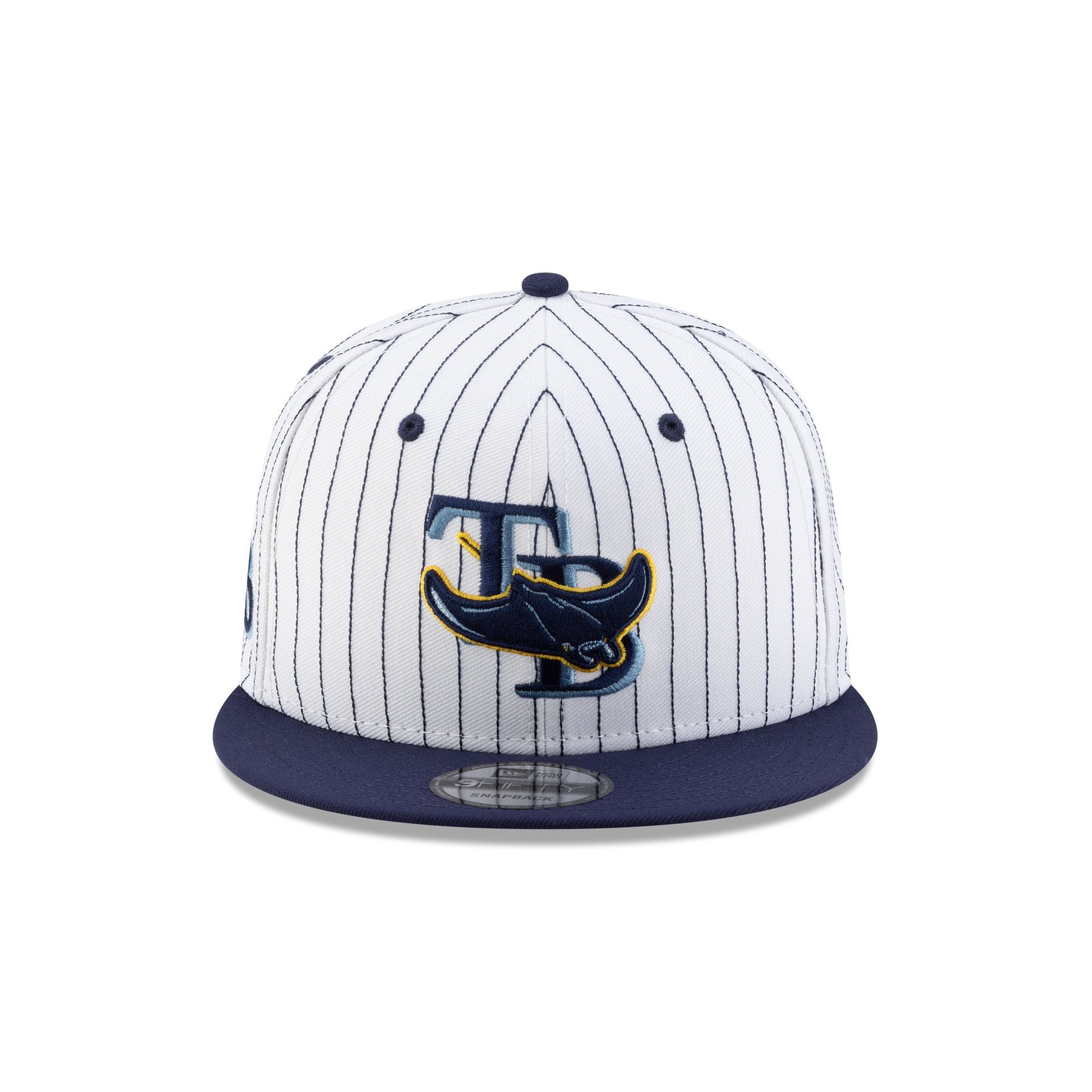 Tampa Bay Rays Deceptor Pinstripe 9FIFTY Snapback Hat