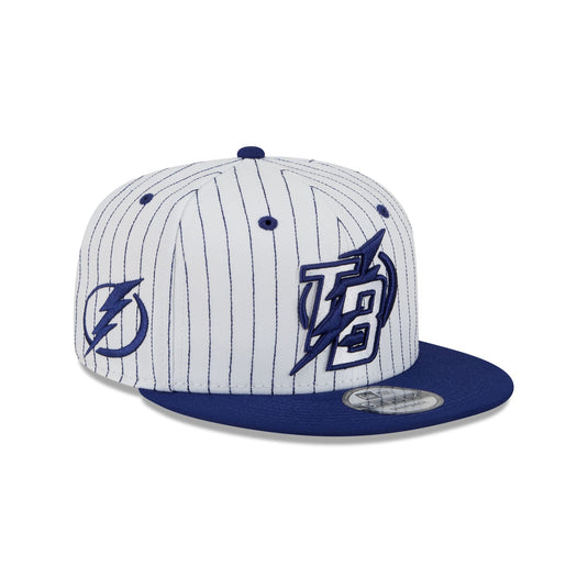 Tampa Bay Lightning Deceptor Pinstripe 9FIFTY Snapback Hat - New Era Cap