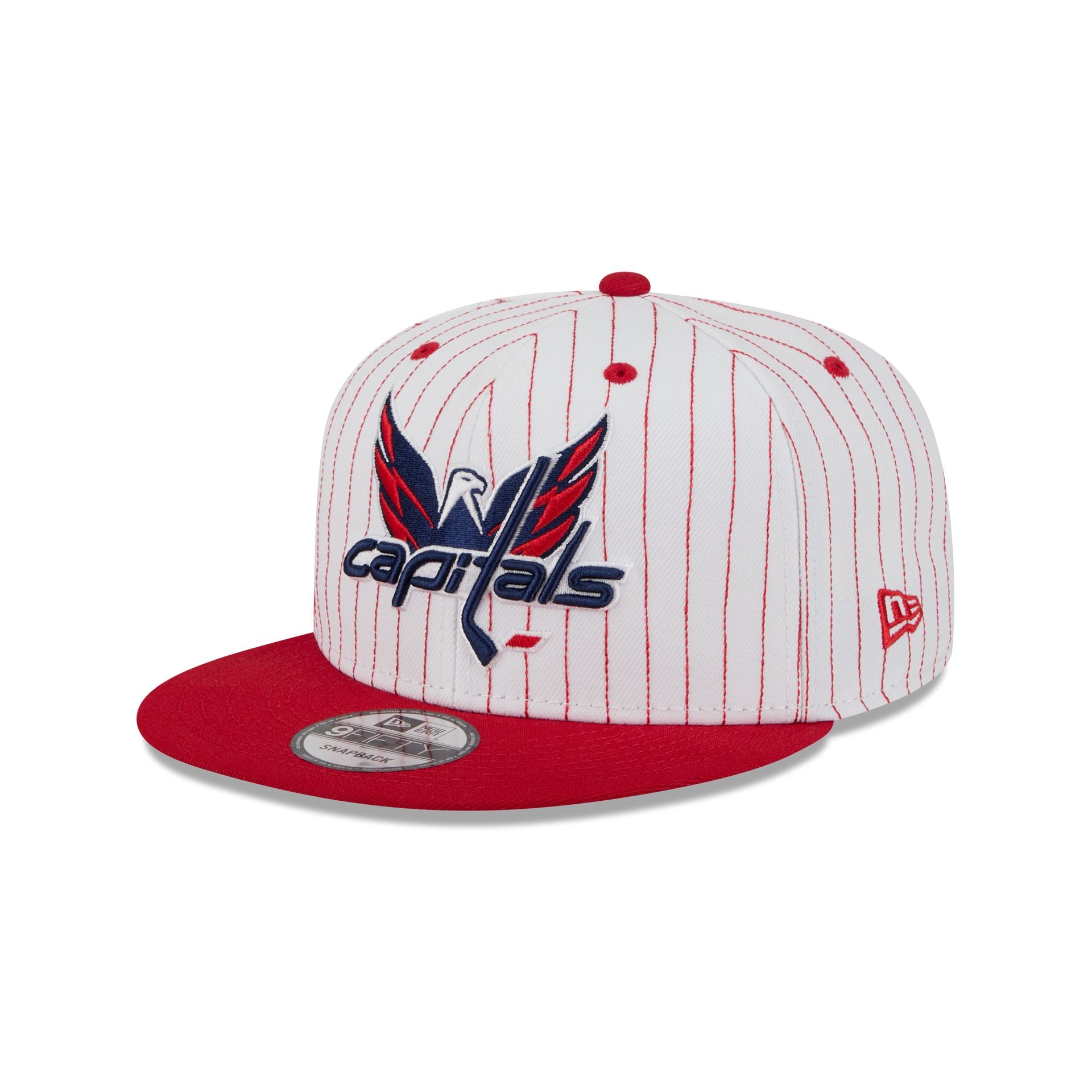 Washington Capitals Deceptor Pinstripe 9FIFTY Snapback Hat