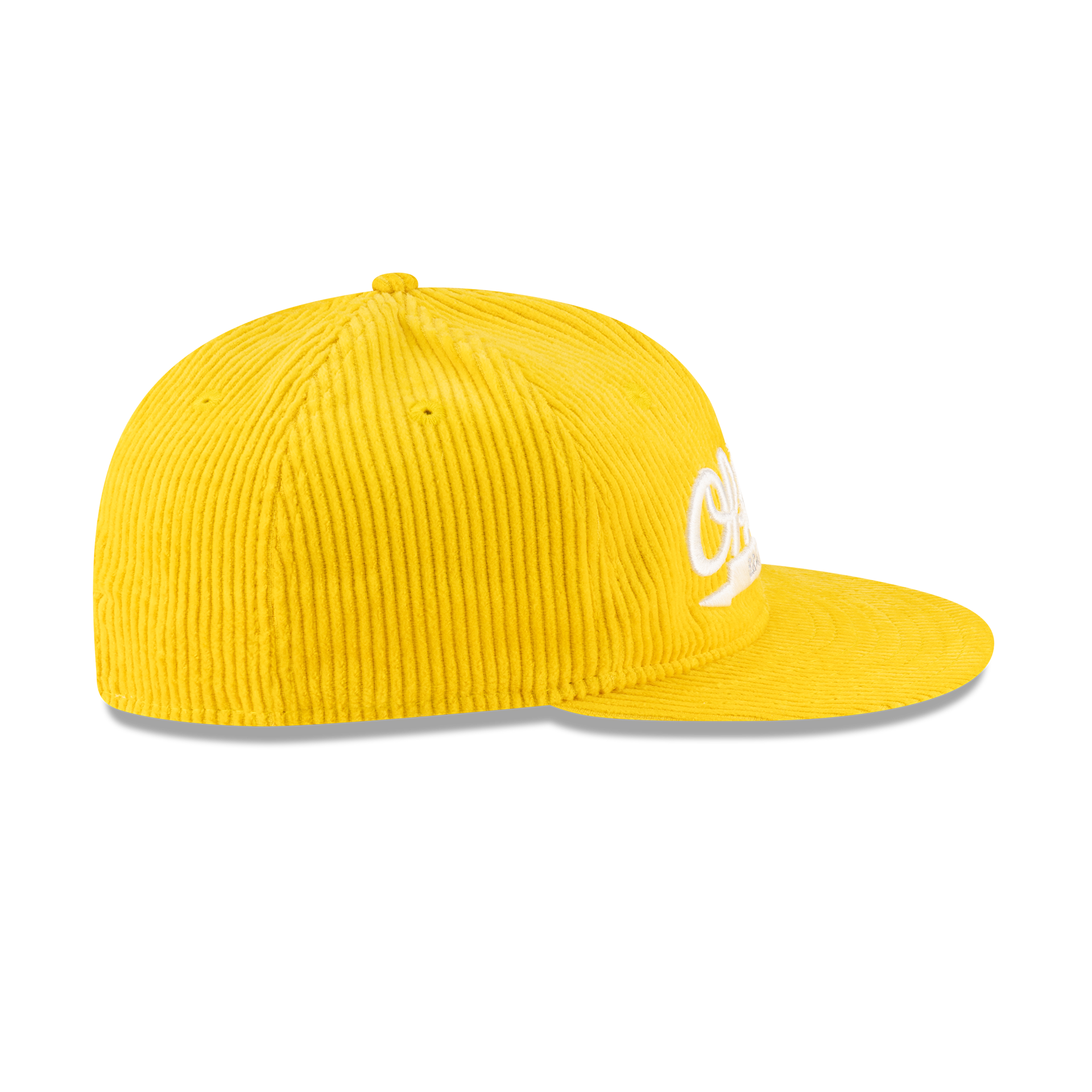 New Era Branded Official Corduroy Gold Retro Crown 9FIFTY Snapback Hat