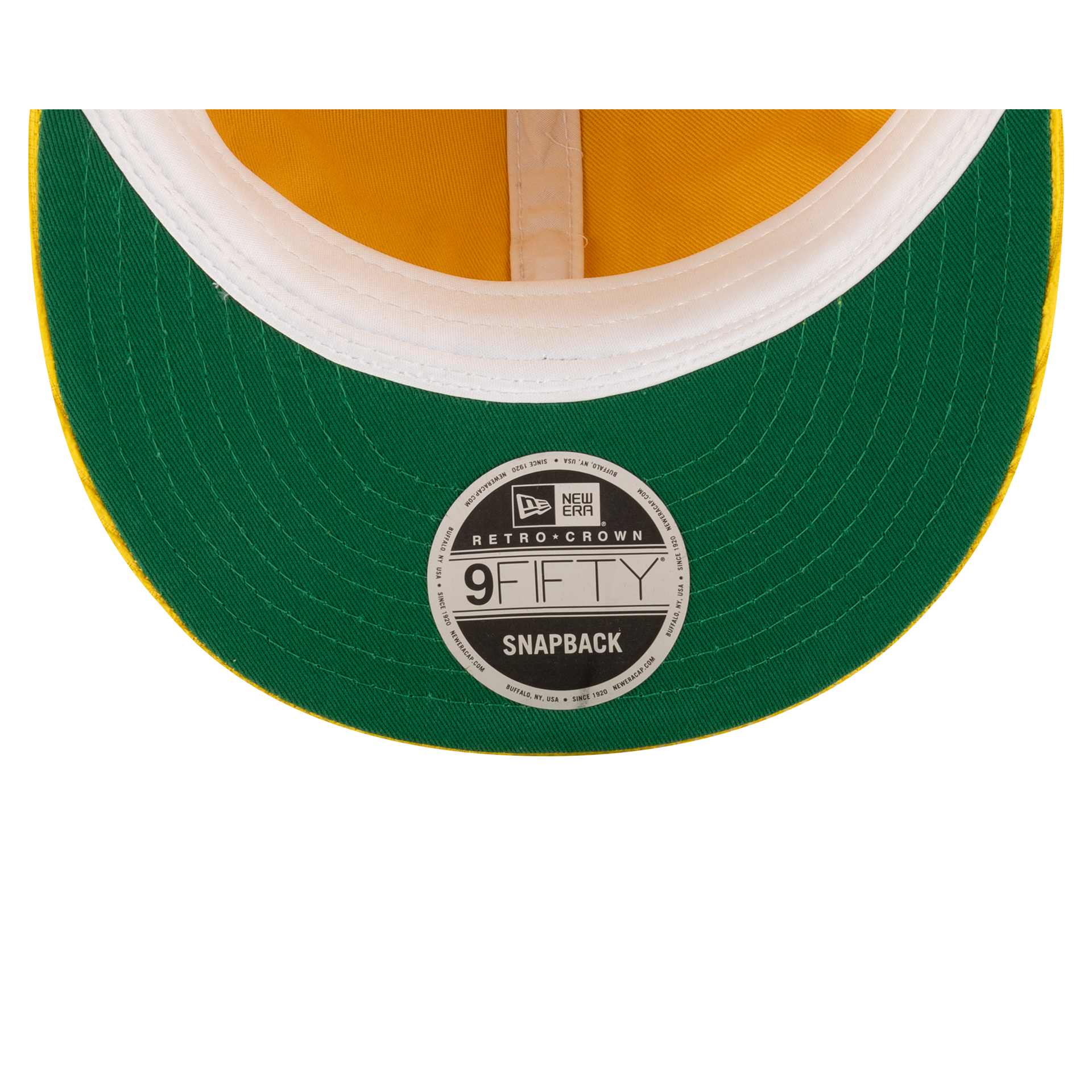 New Era Branded Official Corduroy Gold Retro Crown 9FIFTY Snapback Hat