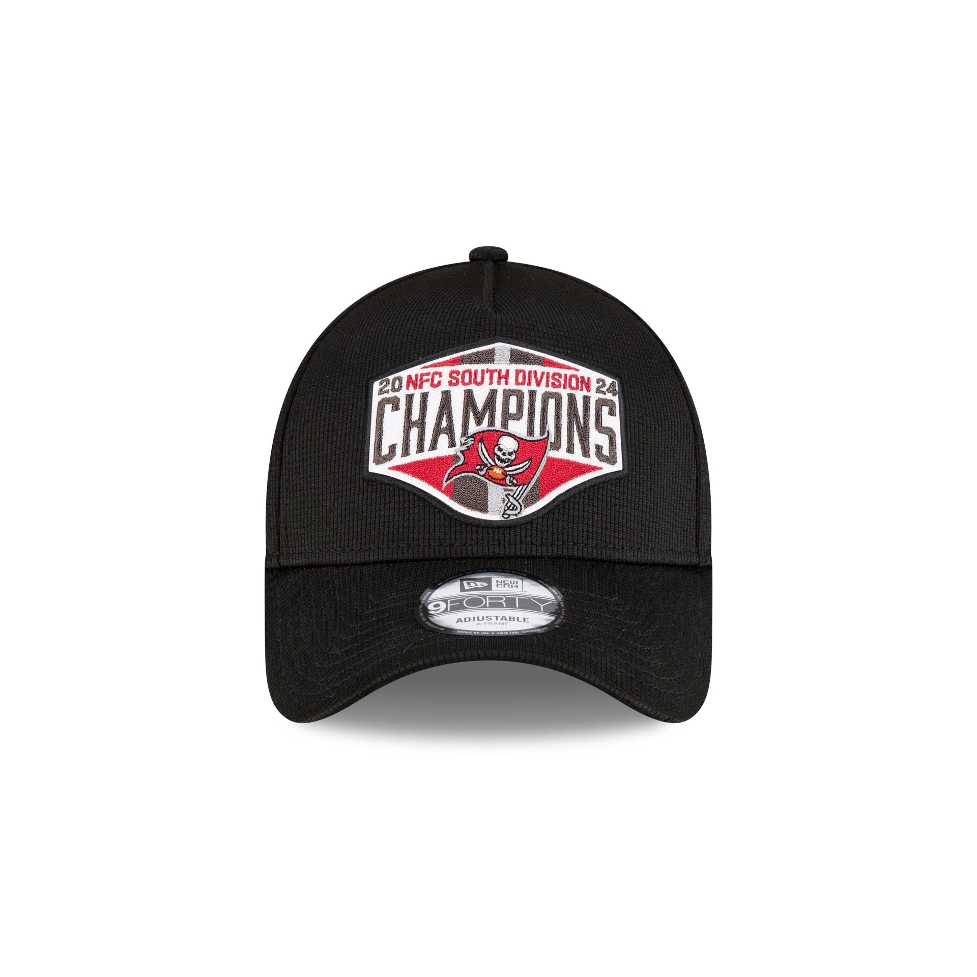 Tampa Bay Buccaneers 2024 Division Champion Locker Room 9FORTY A-Frame Snapback Hat