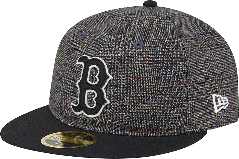 Boston Red Sox Plaid Retro Crown 59FIFTY Fitted Hat