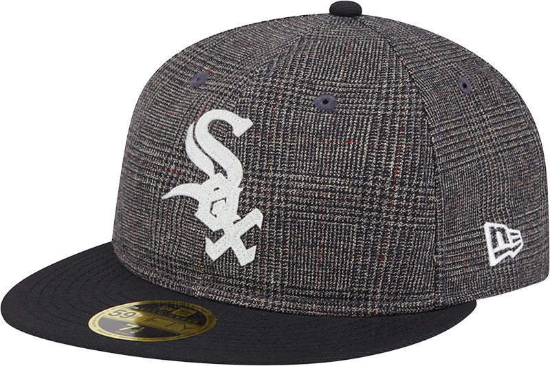 Chicago White Sox Plaid Retro Crown 59FIFTY Fitted Hat