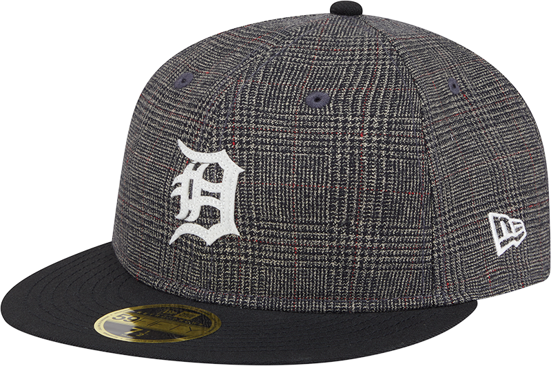 Detroit Tigers Plaid Retro Crown 59FIFTY Fitted Hat