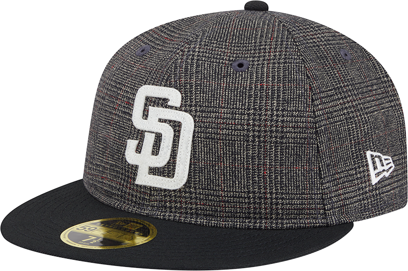 San Diego Padres Plaid Retro Crown 59FIFTY Fitted Hat