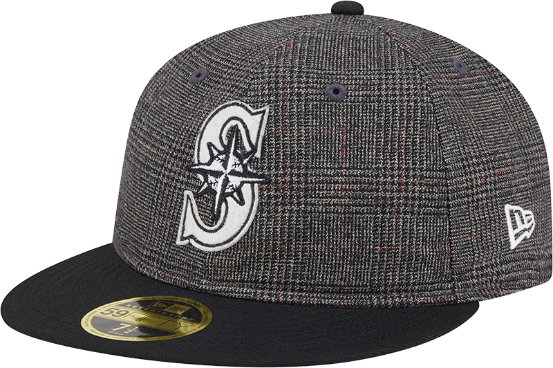 Seattle Mariners Plaid Retro Crown 59FIFTY Fitted Hat