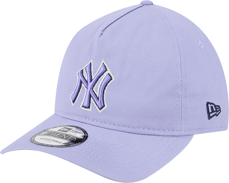 New York Yankees Lavender 9TWENTY A-Frame Adjustable Hat