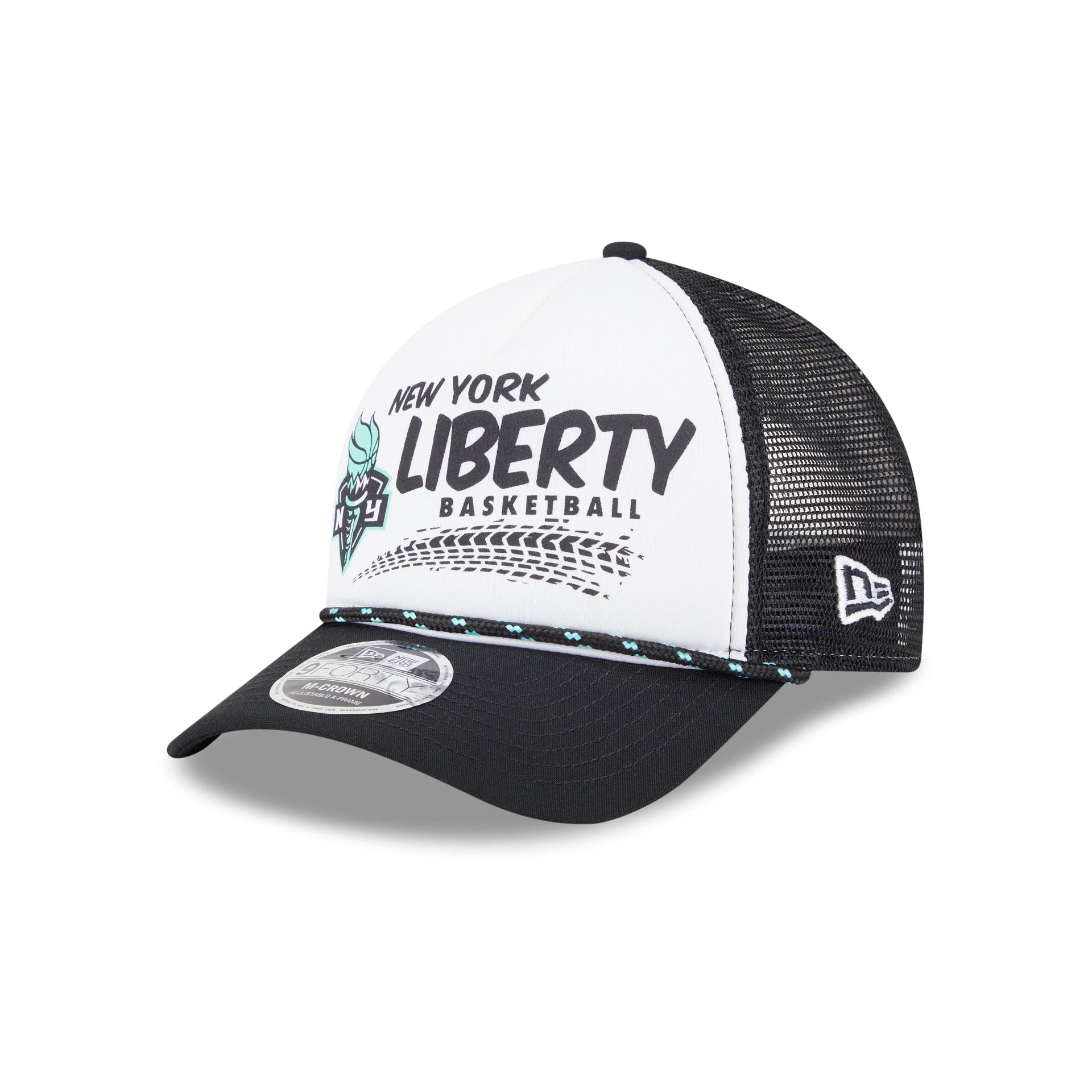 New York Liberty 2025 All-Star Game 9FORTY M-Crown A-Frame Trucker Hat