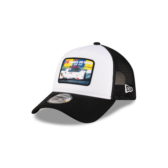 24 Hours of Le Mans Patch Black 9FORTY A-Frame Trucker Hat - New Era Cap