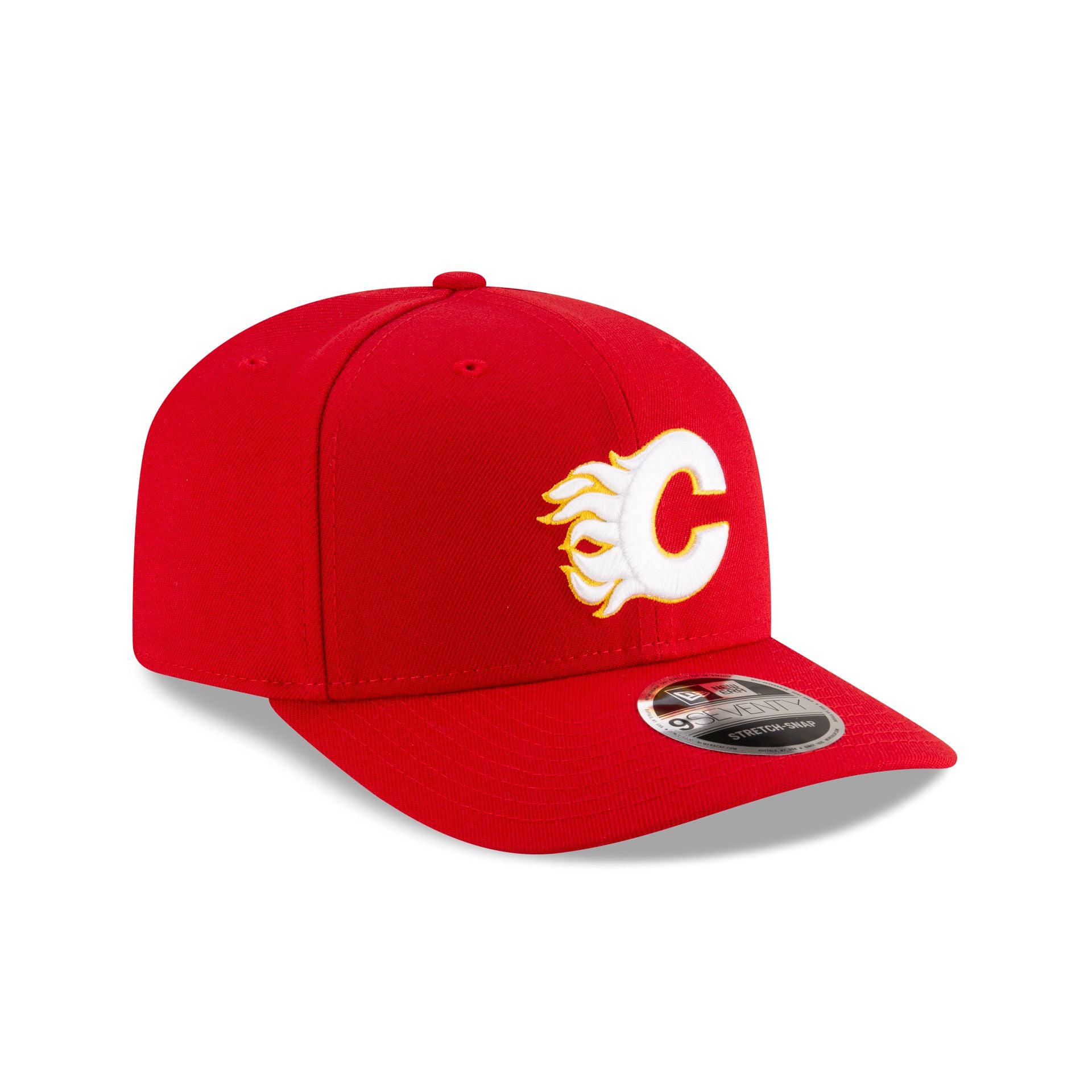 Calgary Flames Team 9SEVENTY Stretch-Snap Hat