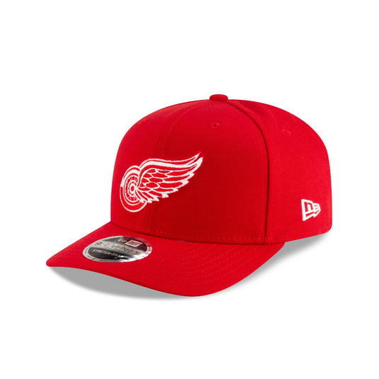 Detroit Red Wings Team 9SEVENTY Stretch-Snap Hat - New Era Cap