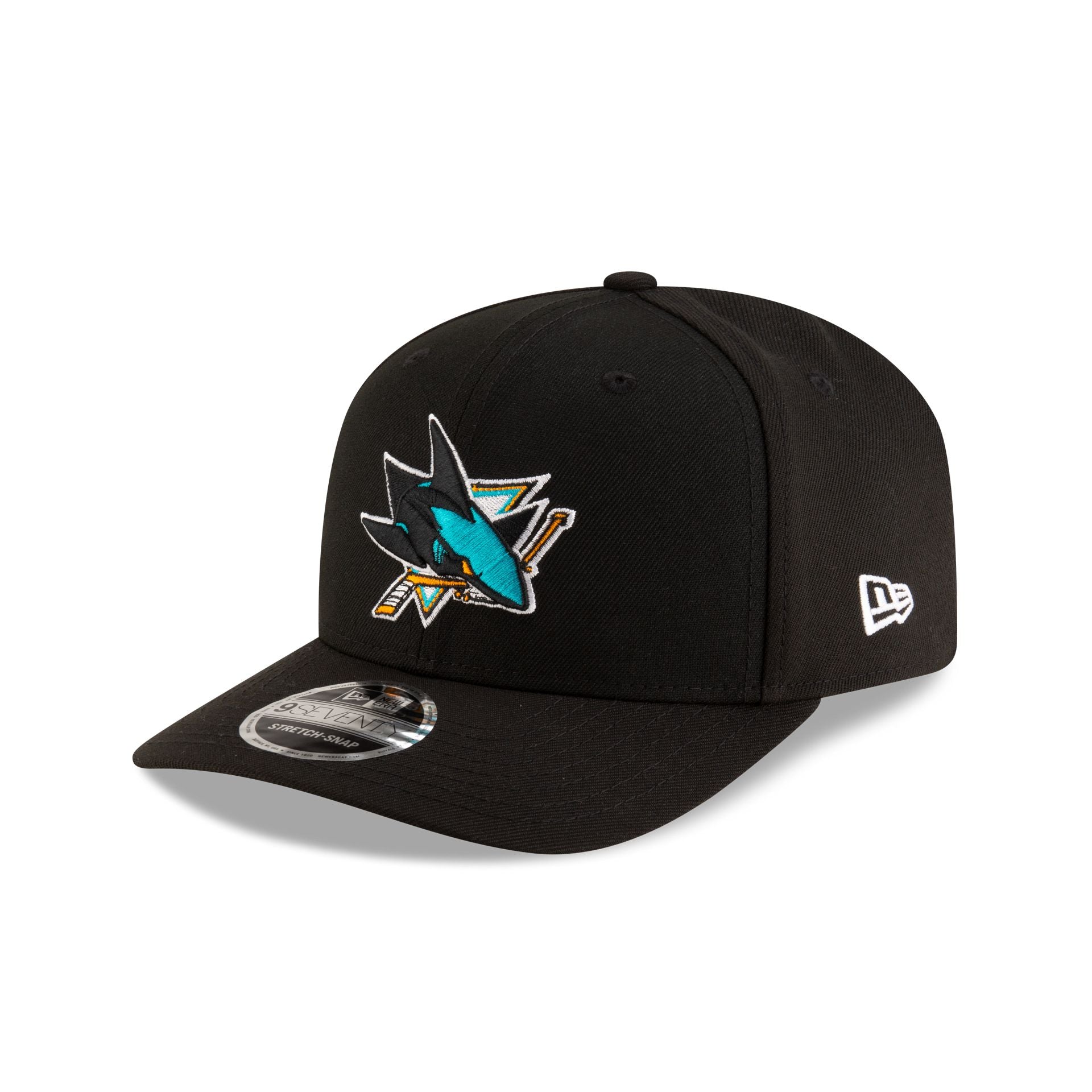 San Jose Sharks Team 9SEVENTY Stretch-Snap Hat