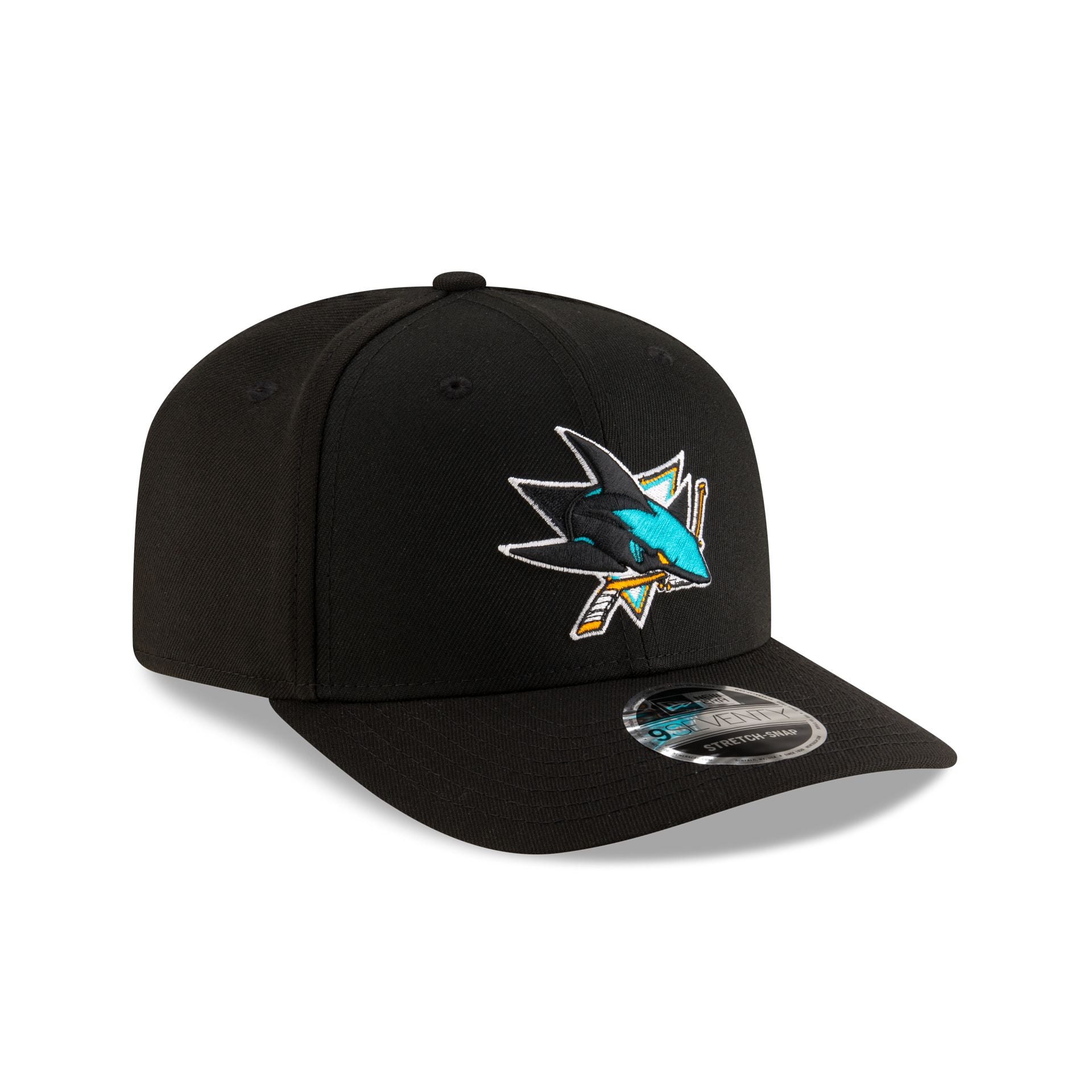 San Jose Sharks Team 9SEVENTY Stretch-Snap Hat