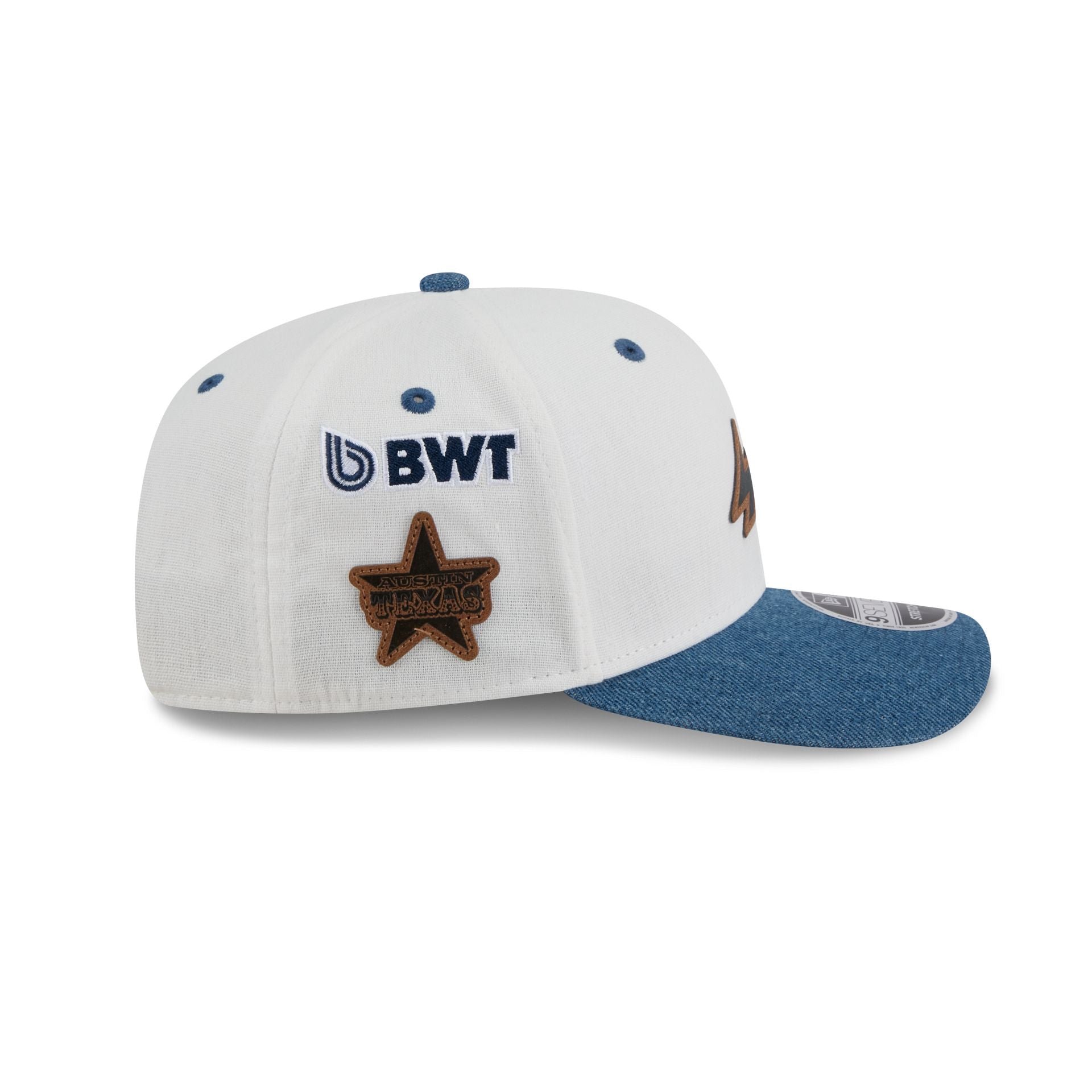 BWT Alpine F1 Team 2025 Austin Race Special 9SEVENTY Stretch-Snap Hat
