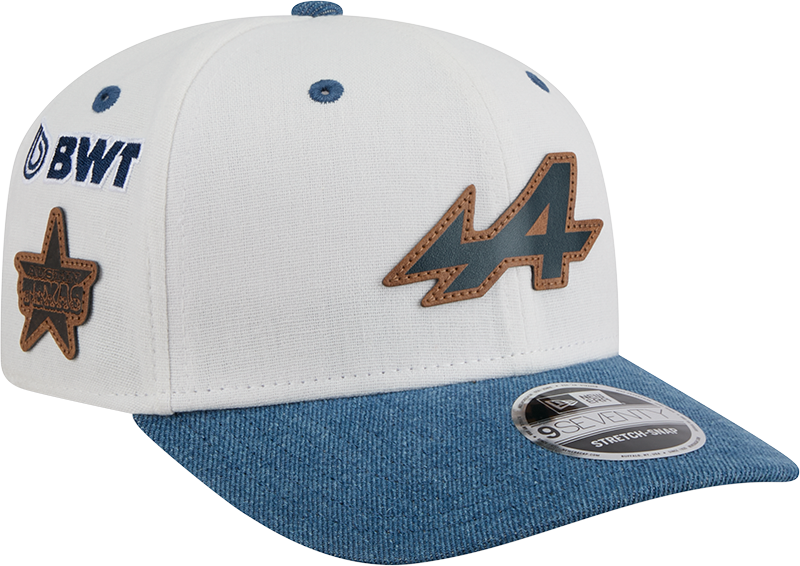 BWT Alpine F1 Team 2025 Austin Race Special 9SEVENTY Stretch-Snap Hat