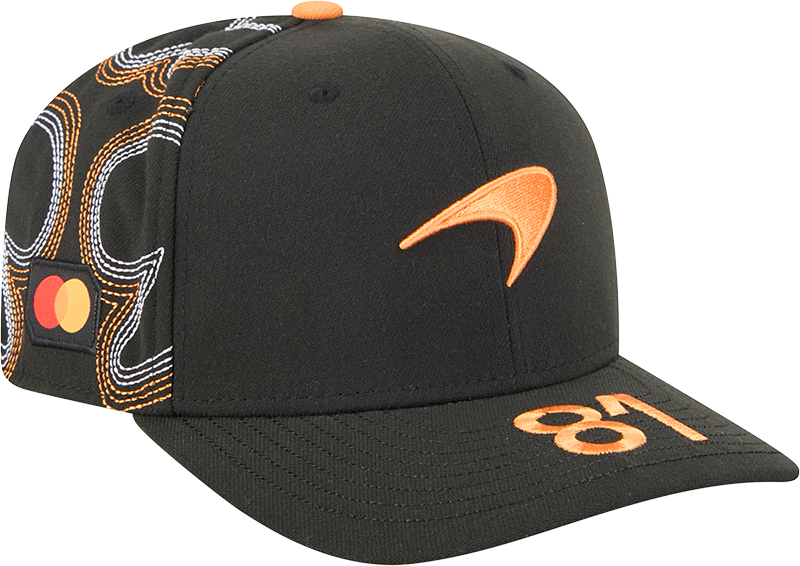 McLaren Formula 1 Team 2025 Austin Race Special Oscar Piastri 9SEVENTY Stretch-Snap Hat