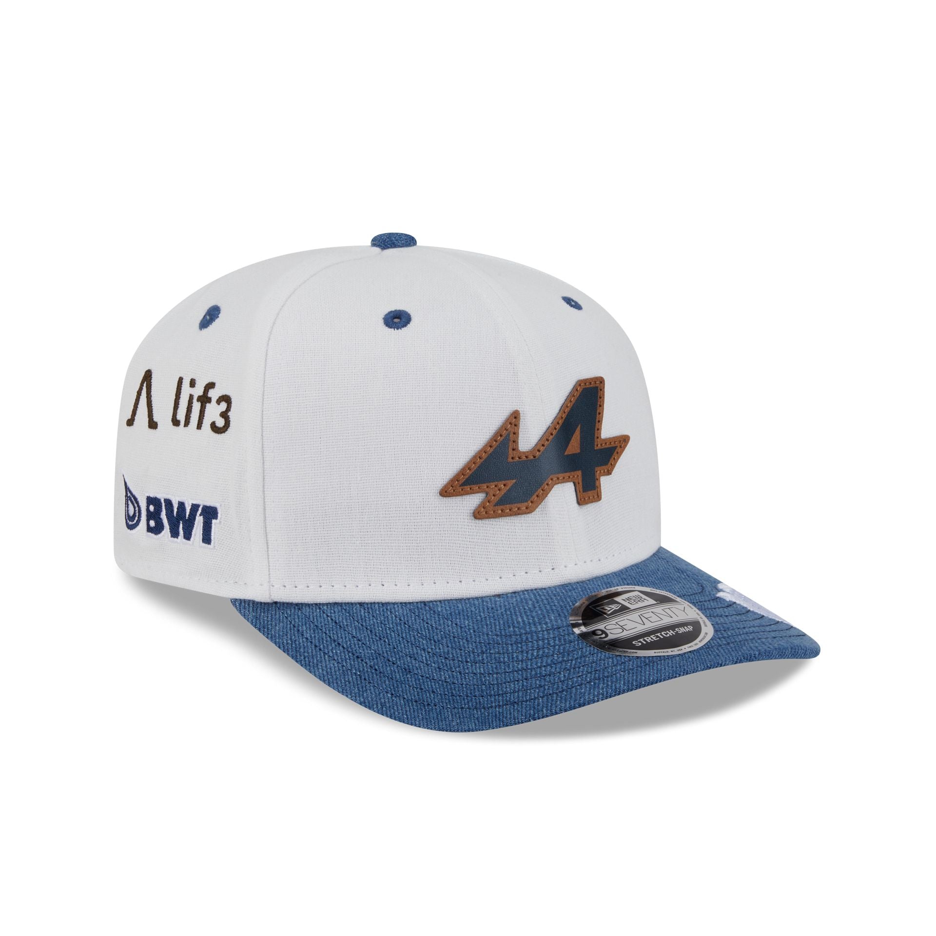 BWT Alpine F1 Team 2025 Austin Race Special Pierre Gasly 9SEVENTY Stretch-Snap Hat