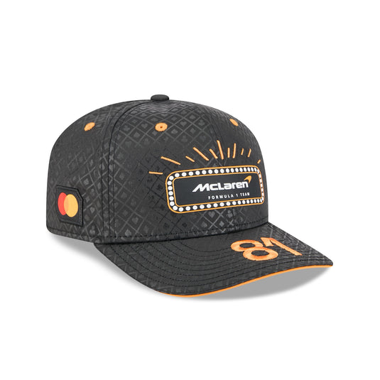 McLaren Formula 1 Team 2025 Las Vegas Race Special Oscar Piastri 9SEVENTY Stretch-Snap Hat - New Era Cap