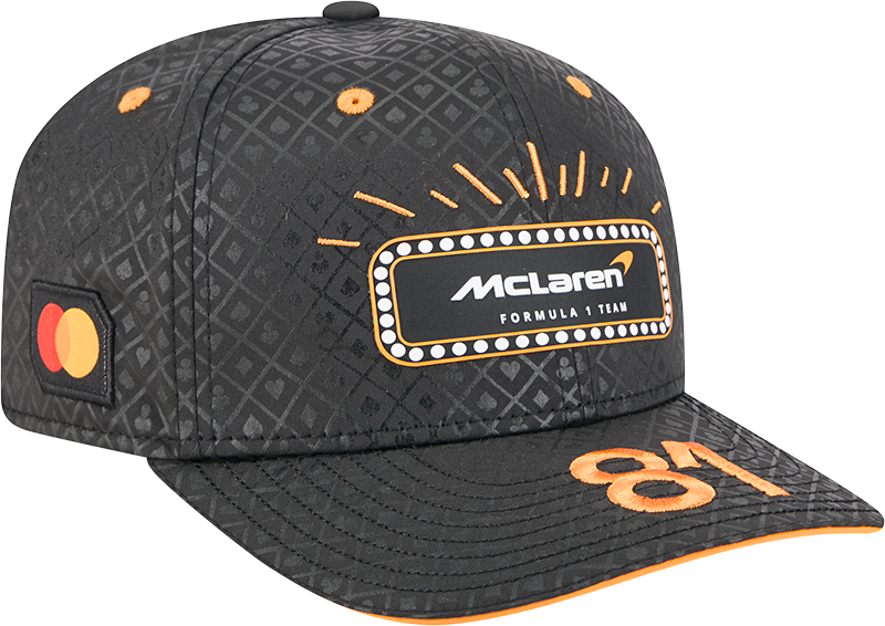 McLaren Formula 1 Team 2025 Las Vegas Race Special Oscar Piastri 9SEVENTY Stretch-Snap Hat