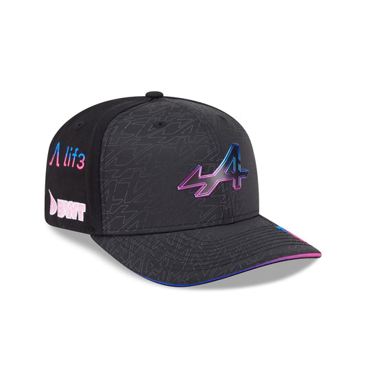 BWT Alpine F1 Team 2025 Las Vegas Race Special Pierre Gasly 9SEVENTY Stretch-Snap Hat - New Era Cap
