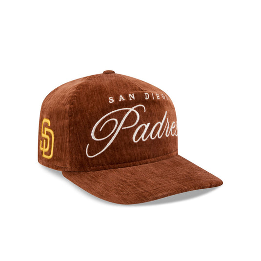 San Diego Padres Velvet Team Script 19TWENTY Adjustable Hat - New Era Cap