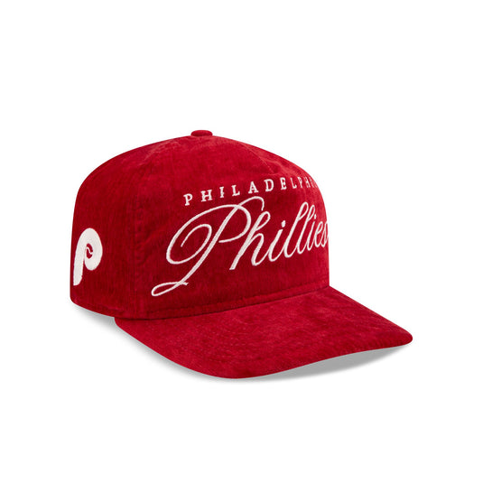 Philadelphia Phillies Velvet Team Script 19TWENTY Adjustable Hat - New Era Cap