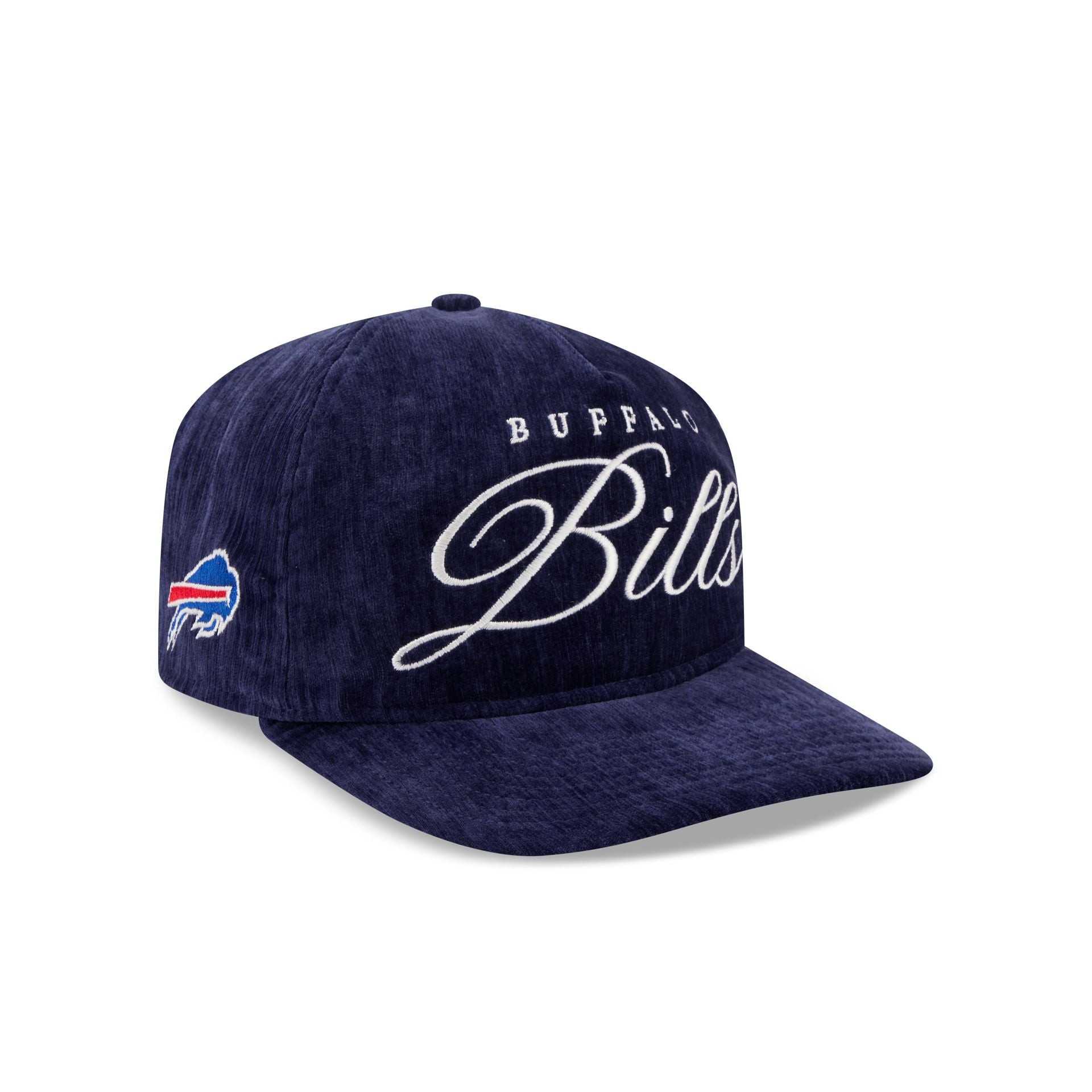 Buffalo Bills Velvet Team Script 19TWENTY Adjustable Hat