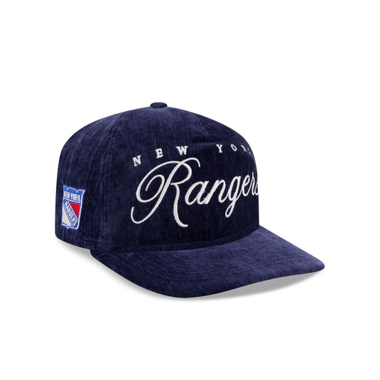 New York Rangers Velvet Team Script 19TWENTY Adjustable Hat - New Era Cap