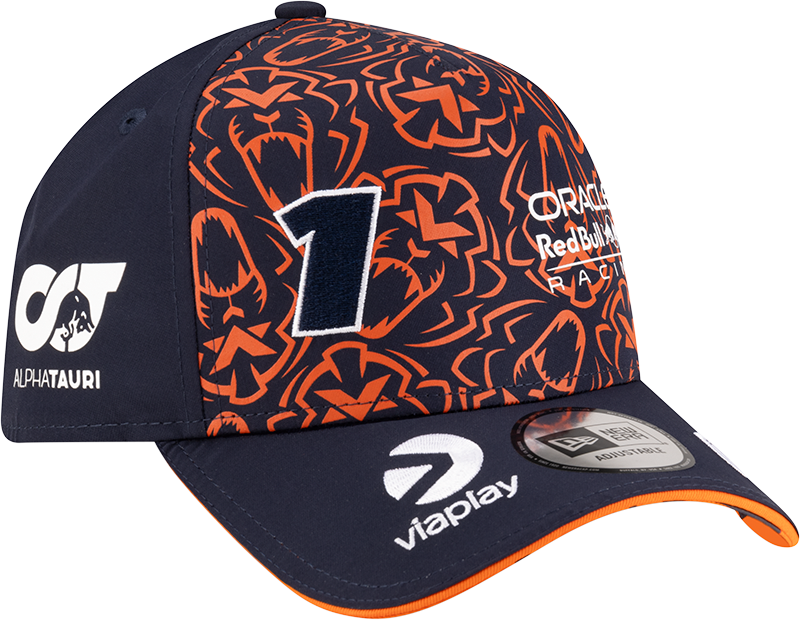 2025 Austria Race Special Oracle Red Bull Racing Max Verstappen 9FORTY A-Frame Snapback Hat