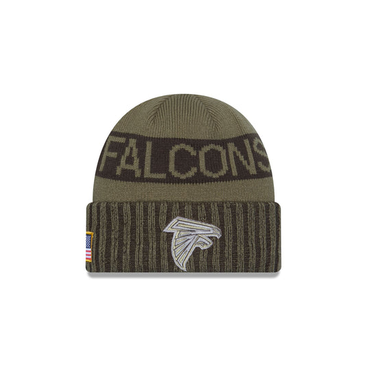 Atlanta Falcons 2025 Salute to Service Cuff Knit Hat - New Era Cap