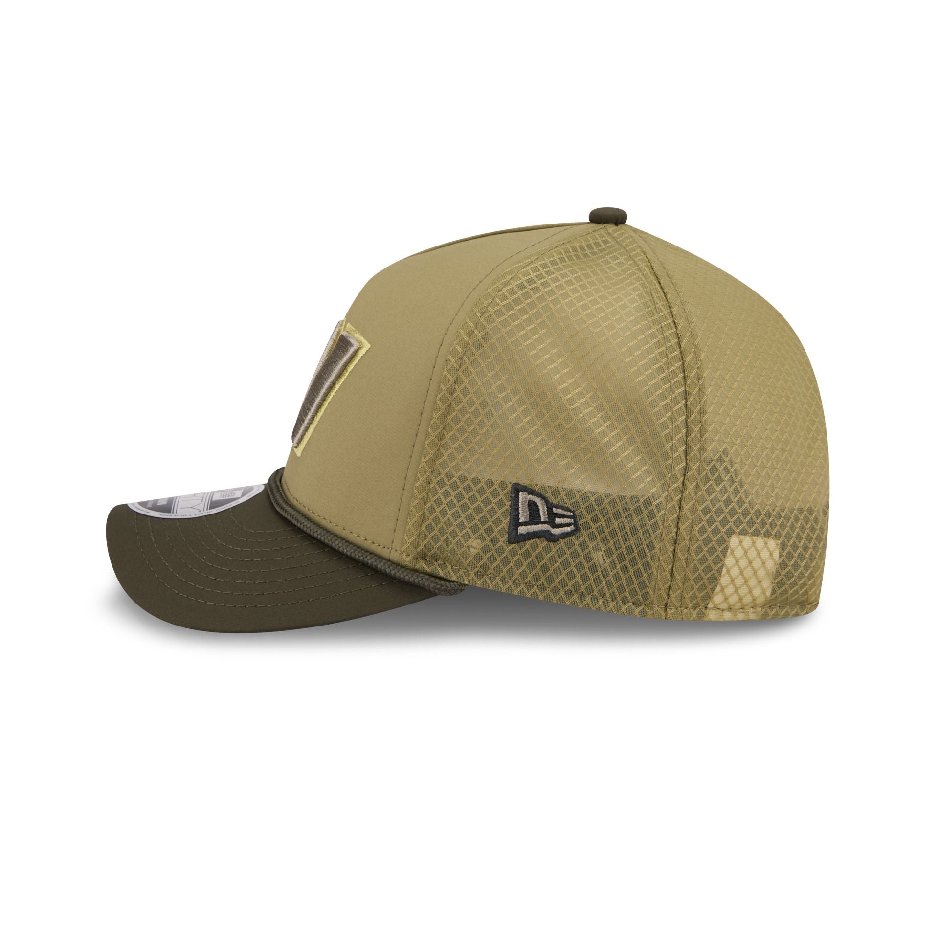 Washington Commanders 2025 Salute to Service 9FORTY M-Crown A-Frame Trucker Hat