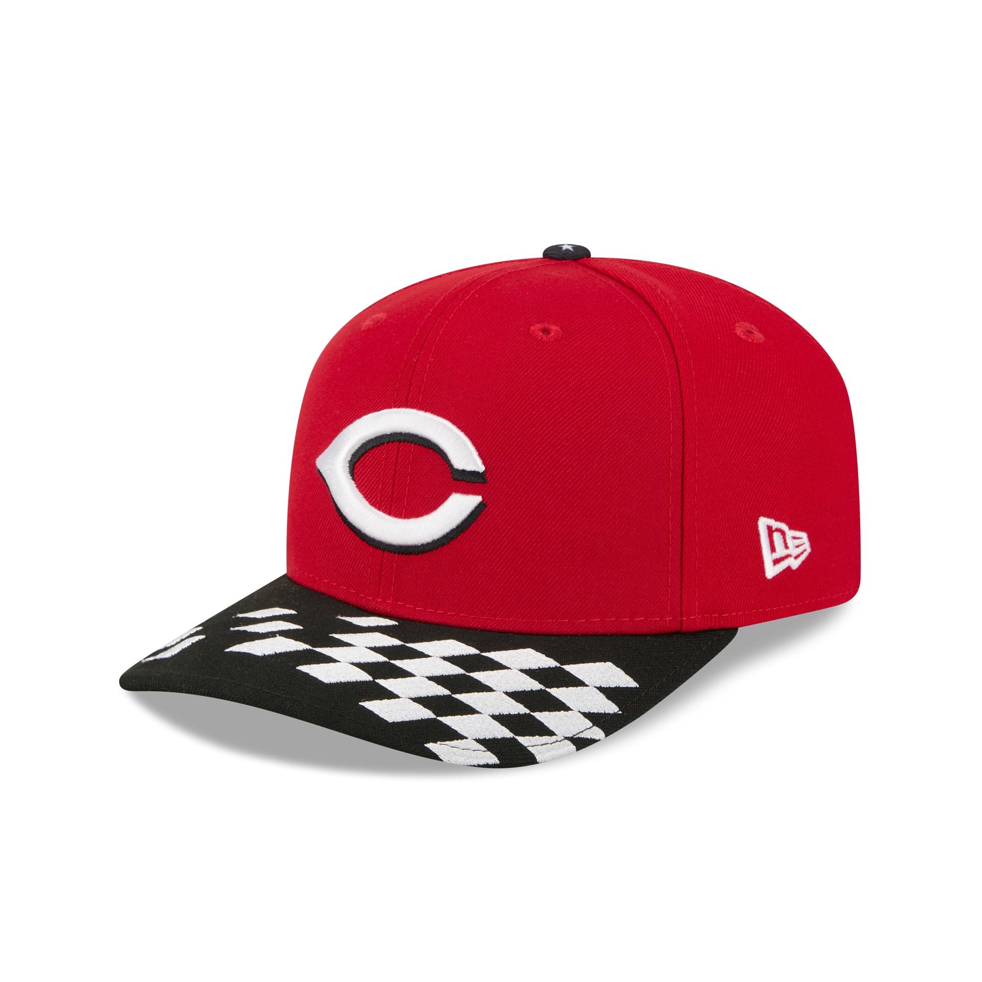 Cincinnati Reds Speedway Classic 9SEVENTY Stretch-Snap Hat